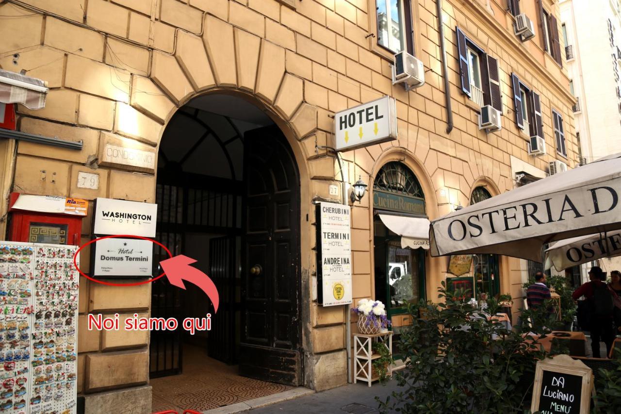 Hotel domus termini Roma Esterno foto